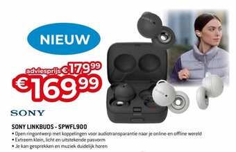 Exellent Sony Linkbuds-SPWFL900 aanbieding