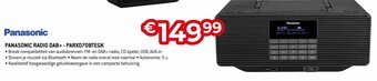 Exellent Panasonic Radio DAB+-PARXD70BTEGK aanbieding