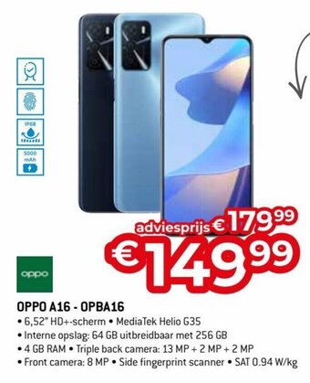 Exellent Oppo A16-OPBA16 aanbieding