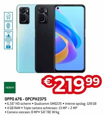 Exellent Oppo A76-OPCPH2375 aanbieding