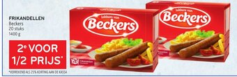 Alvo Beckers Frikandellen 20 stuks 1400g aanbieding