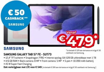 Exellent Samsung Galaxy Tab S7 FE-SUT73 aanbieding