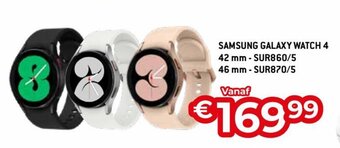 Exellent Samsung Galaxy Watch 4 aanbieding