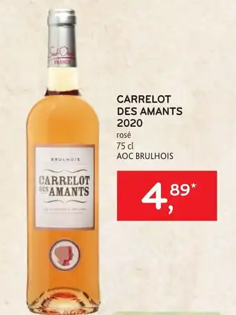 Alvo Carrelot Des Amants 2020 75cl aanbieding