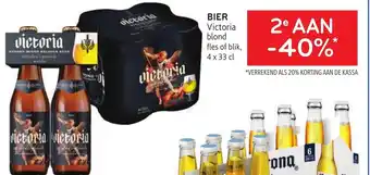 Alvo Victoria Blond Bier 4 x 33cl aanbieding