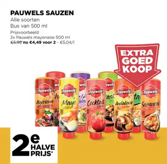 Jumbo Pauwels Sauzen 500ml aanbieding