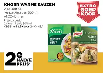 Knorr Warme Sauzen 300ml of 22-46gram