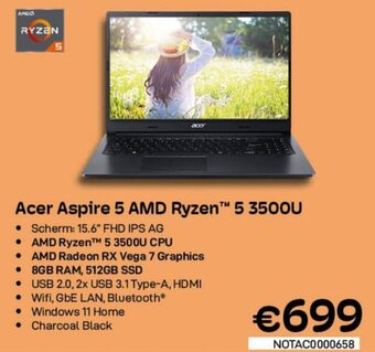Acer Aspire 5 AMD Ryzen 5 3500U