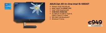CompuDeals ASUS Zen All-in-One Intel i5-10500T aanbieding