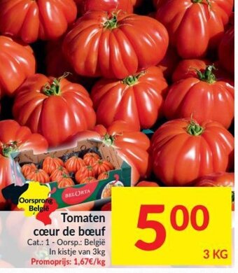 Intermarché Tomaten coeur de boeuf aanbieding