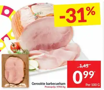 Gerookte barbecueha