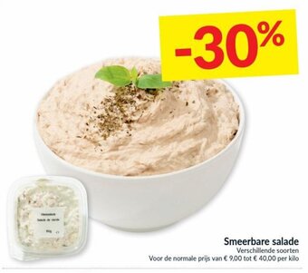 Intermarché Smeerbare salade aanbieding