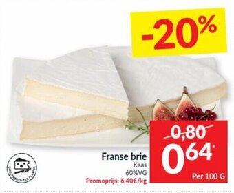 Intermarché Franse brie aanbieding
