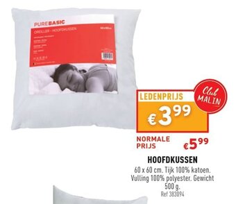 Trafic Hoofdkussen aanbieding
