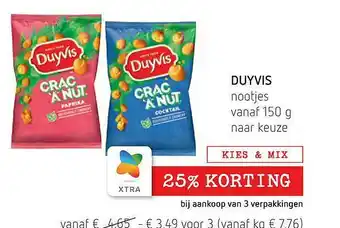 Spar Duyvis Nootjes aanbieding