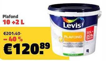 Bouwcenter Frans Vlaeminck Levis Plafond aanbieding