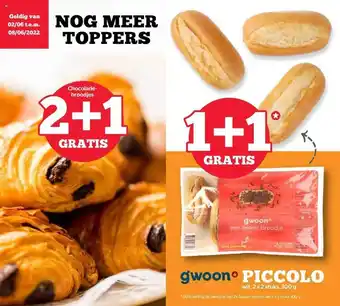 Chocoladebroodjes, Piccolo