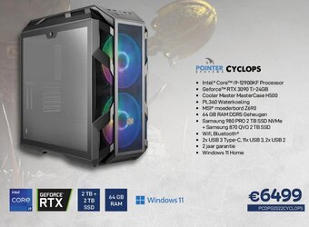 CompuDeals Pointer Systems Cyclops aanbieding