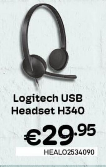 CompuDeals Logitech USB Headset H340 aanbieding