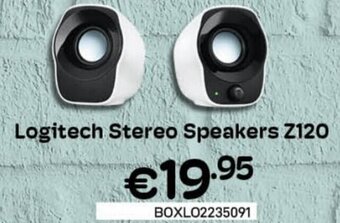 CompuDeals Logitech Stereo Speakers Z120 aanbieding
