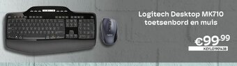 CompuDeals Logitech Desktop MK710 toetsenbord en muis aanbieding