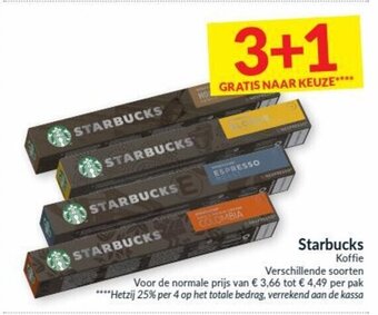 Intermarché Starbucks aanbieding