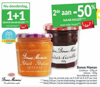 Intermarché Bonne Maman aanbieding
