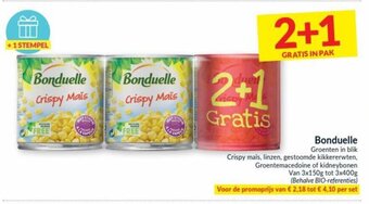 Intermarché Bonduelle aanbieding