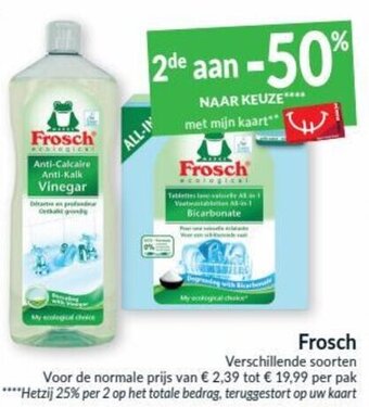 Intermarché Frosch aanbieding