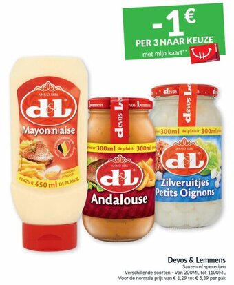 Intermarché Devos & Lemmens aanbieding