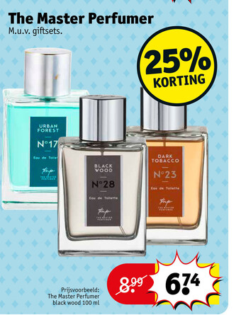 Kruidvat The master perfumer aanbieding