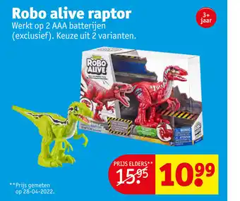 Robo alive raptor