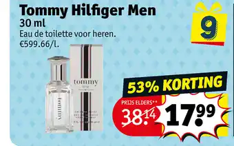 Kruidvat Tommy hilfiger men 30ml aanbieding