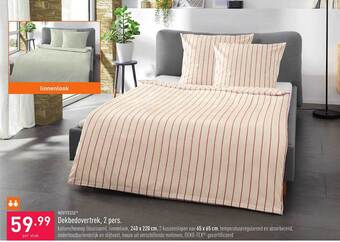 ALDI Dekbedovertrek 2 Pers aanbieding