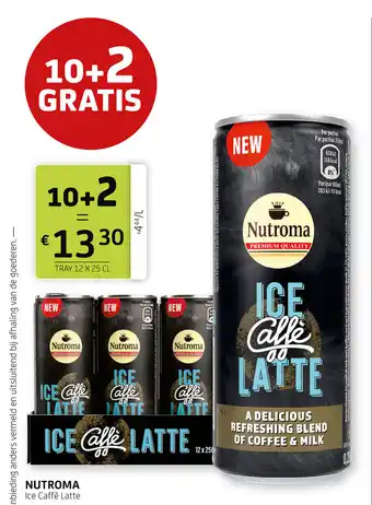Nutroma Ice Caffe Latte tray 12x25 cl