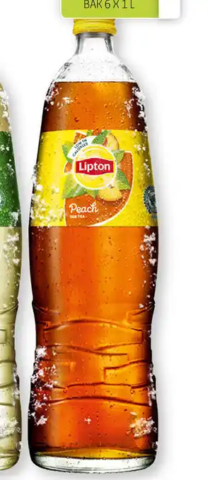 BelBev Lipton Ice Tea Peach bak 6x1 L aanbieding
