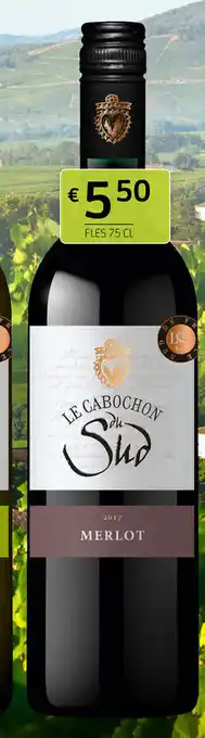 Le Cabochon Du Sud Merlot 75 cl