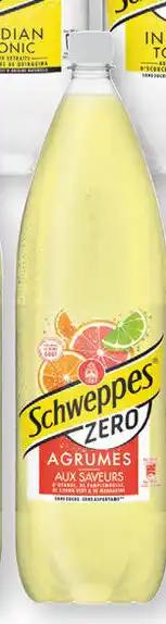 BelBev Schweppes Agrumes Zero 1x1,5 L aanbieding