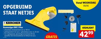 Karcher Raamzuiger KWI 1 Plus