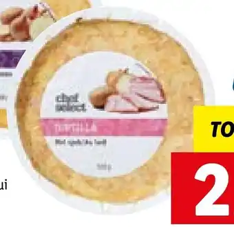 Lidl Chef Select Tortilla Spek aanbieding