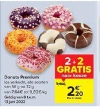 Carrefour Donuts Premium aanbieding