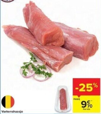 Carrefour Varkenshaasje aanbieding