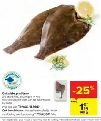 Carrefour Gekuiste Pladijzen aanbieding