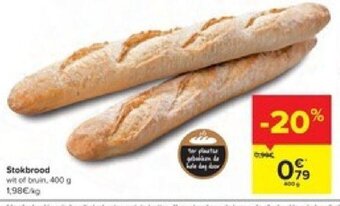 Carrefour Stokbrood aanbieding