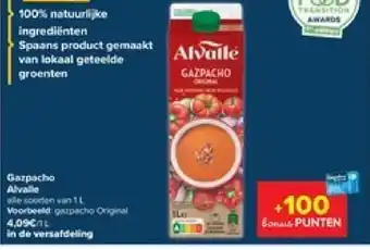 Carrefour Alvalle Gazpacho aanbieding
