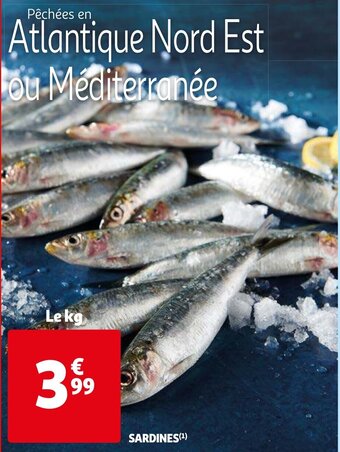 Auchan Sardines Le kg aanbieding