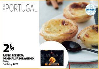 Auchan Pasteis De Nata Original Sabor Antigo 360g aanbieding