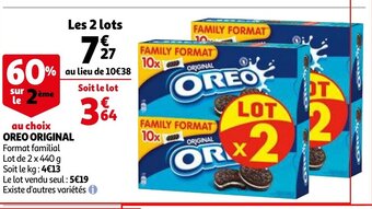 Auchan Oreo Original aanbieding