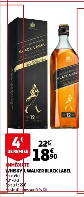 Whisky J. Walker Black Label 70 cl