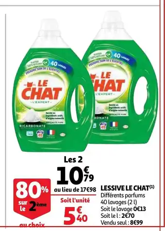 Lessive Le Chat 2L